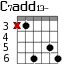 C7add13- для гитары - вариант 3