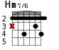 Варианты аккорда Hm7/6