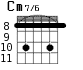 Cm7/6 для гитары - вариант 2