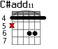 C#add11 для гитары - вариант 2