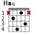 Hm6 для гитары - вариант 2