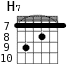 H7 для гитары - вариант 5