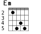 Em для гитары - вариант 2