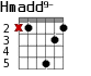 Hmadd9- для гитары - вариант 2