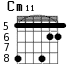 Cm11 для гитары - вариант 2