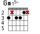 Gm75- для гитары - вариант 3