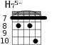 H75- для гитары - вариант 5