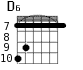 D6 для гитары - вариант 4