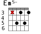 Em5- для гитары - вариант 2