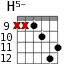 H5- для гитары - вариант 5