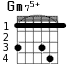 Gm75+ для гитары - вариант 1