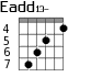Eadd13- для гитары - вариант 4