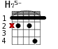 H75- для гитары - вариант 2