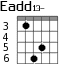 Eadd13- для гитары - вариант 3