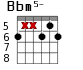 Bbm5- для гитары - вариант 2