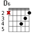 D6 для гитары - вариант 2