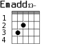 Emadd13- для гитары - вариант 3