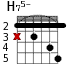 H75- для гитары - вариант 3