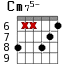 Cm75- для гитары - вариант 4