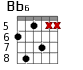 Bb6 для гитары - вариант 5