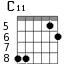 C11 для гитары - вариант 2