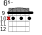 G9- для гитары - вариант 6