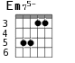 Em75- для гитары - вариант 5