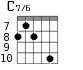 C7/6 для гитары - вариант 4
