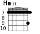 Hm11 для гитары - вариант 1