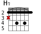 H7 для гитары - вариант 2