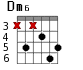 Dm6 для гитары - вариант 3