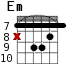 Em для гитары - вариант 5