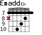 Emadd13- для гитары - вариант 8