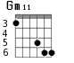 Gm11 для гитары - вариант 3