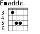 Emadd13- для гитары - вариант 4