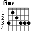 Gm6 для гитары - вариант 2