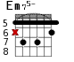 Em75- для гитары - вариант 6