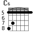 C6 для гитары - вариант 3
