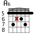 A6 для гитары - вариант 6