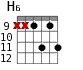 H6 для гитары - вариант 6