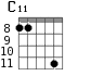 C11 для гитары - вариант 5
