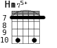 Hm75+ для гитары - вариант 7