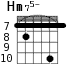 Hm75- для гитары - вариант 7