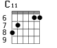 C11 для гитары - вариант 4