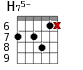 H75- для гитары - вариант 4