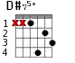 D#75+ для гитары - вариант 1