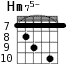 Hm75- для гитары - вариант 8