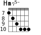 Hm75- для гитары - вариант 6