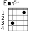 Em75+ для гитары - вариант 1