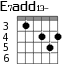 E7add13- для гитары - вариант 5